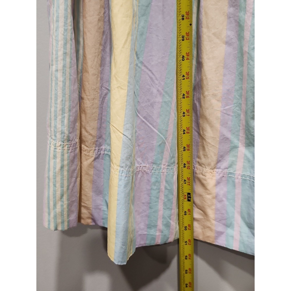 Free People NWT Dress Womens L Sundress Midi Pastel Combo C8130 Sleeveless New - Picture 3 of 13